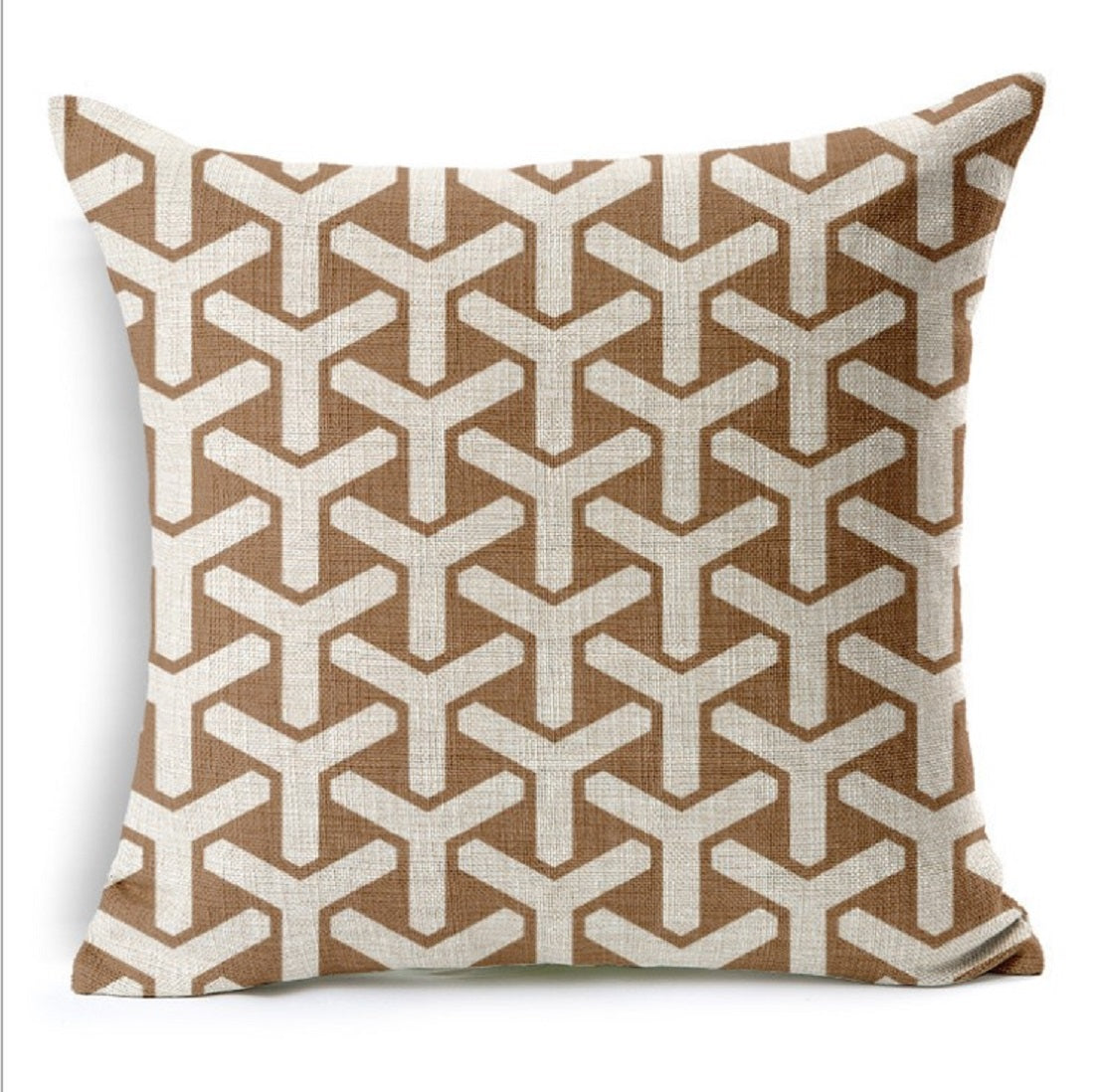 18" Geometric Print Decorative Pillow – Colorful Modern Abstract Designs