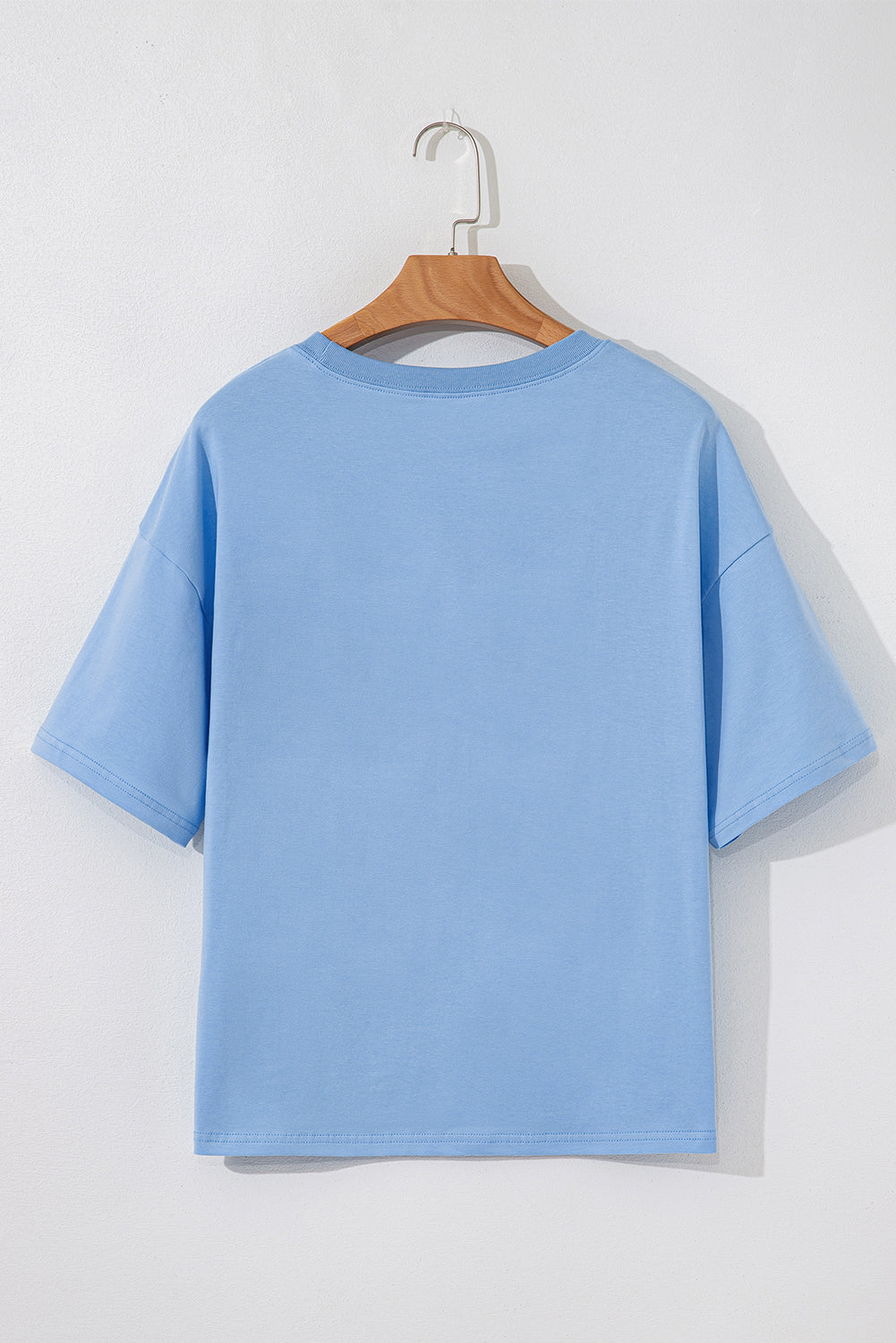 Flag Bow Crewneck Graphic Tee