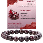 Handcrafted Natural Stone Beaded Bracelet