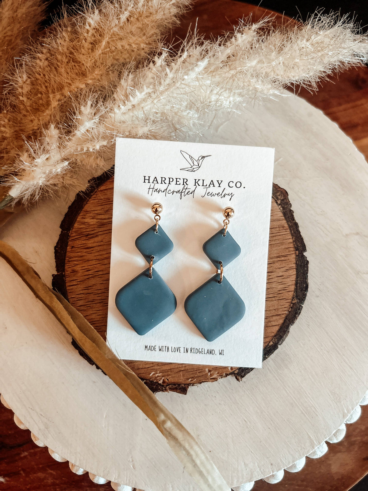 The Lynsey Set -  Polymer Clay Dangle Earrings