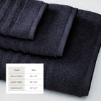 Karina Collection Luxury Combed Cotton Bath Towel Set