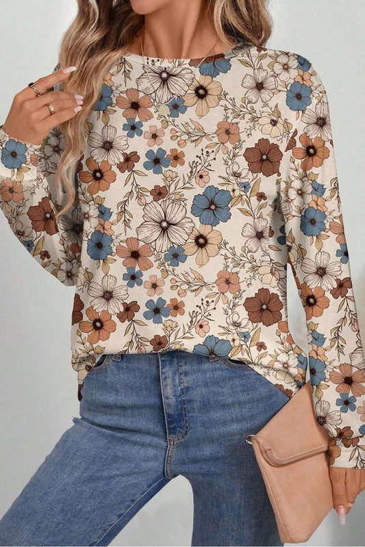 Floral Long Sleeve T-Shirt