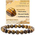 Handcrafted Natural Stone Beaded Bracelet