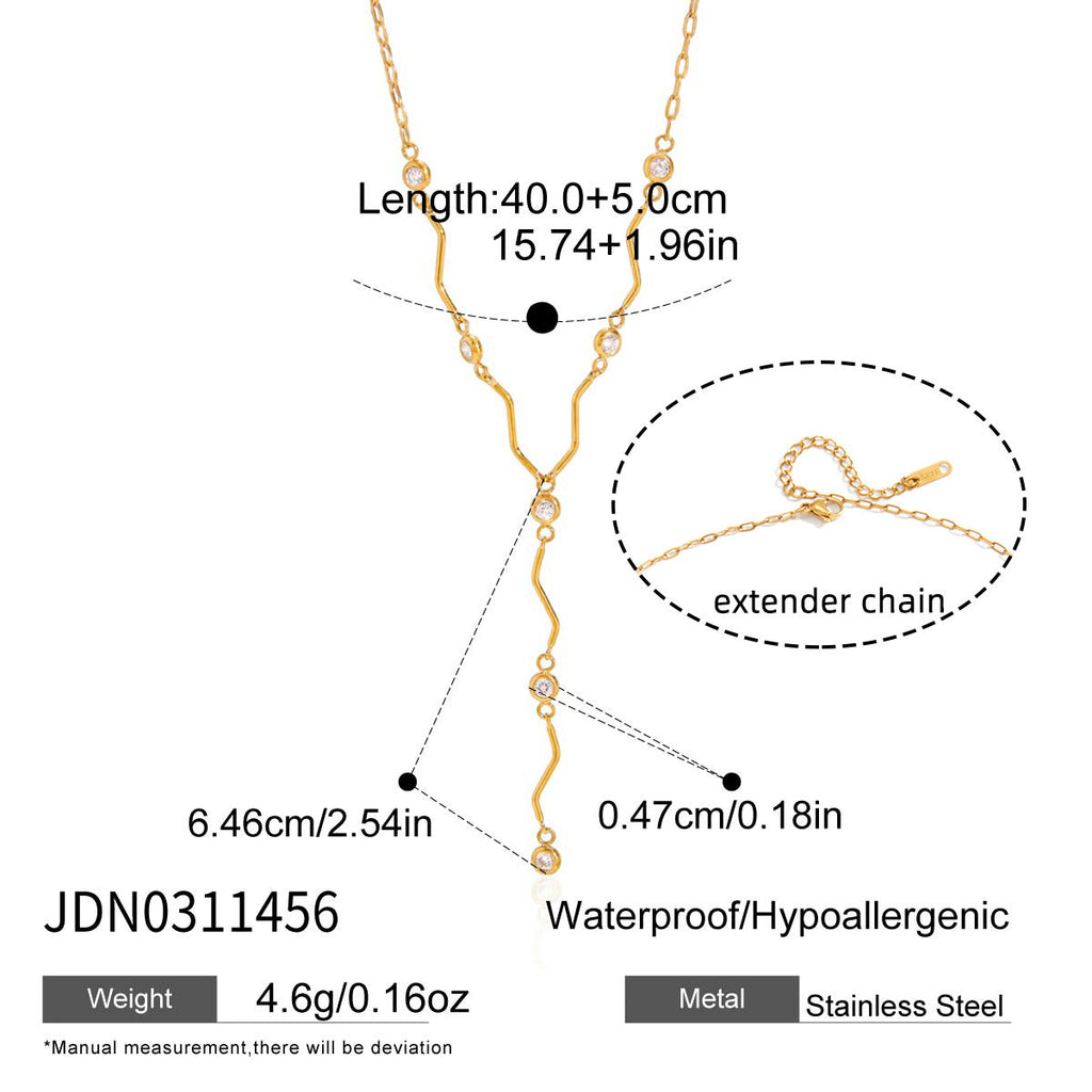 Long Drop Pendant Necklace Collection