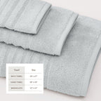 Karina Collection Luxury Combed Cotton Bath Towel Set