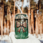 Sequin Bow Antlers 17oz