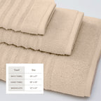 Karina Collection Luxury Combed Cotton Bath Towel Set