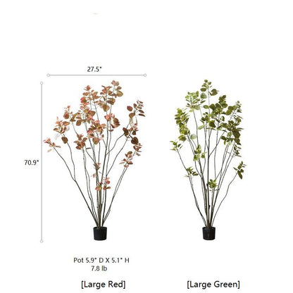 Artificial Silk Bauhinia Tree In Pot