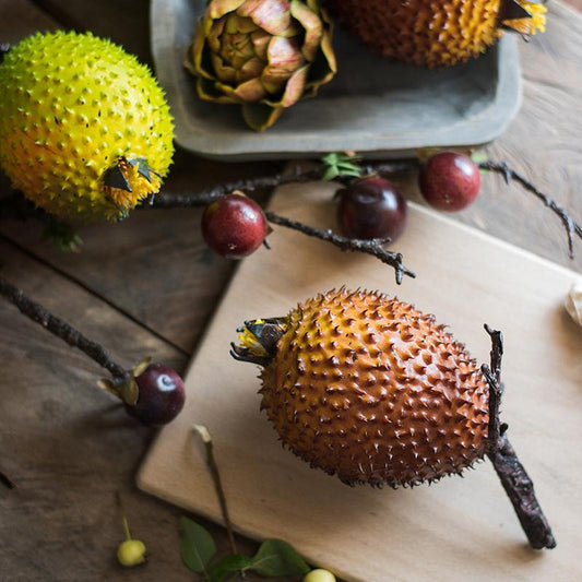 Artificial Fruit Thorn Pear Randomly Picked Set of 3