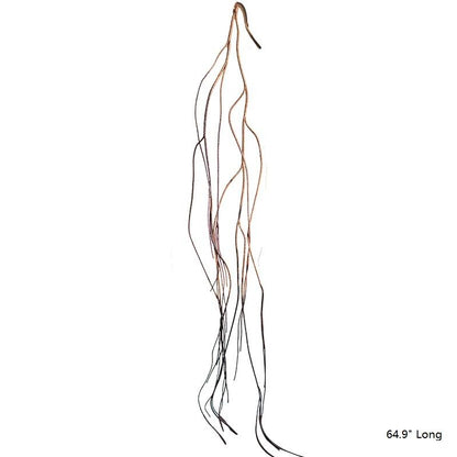 Artificial Hanging Willow Branches 65" Long