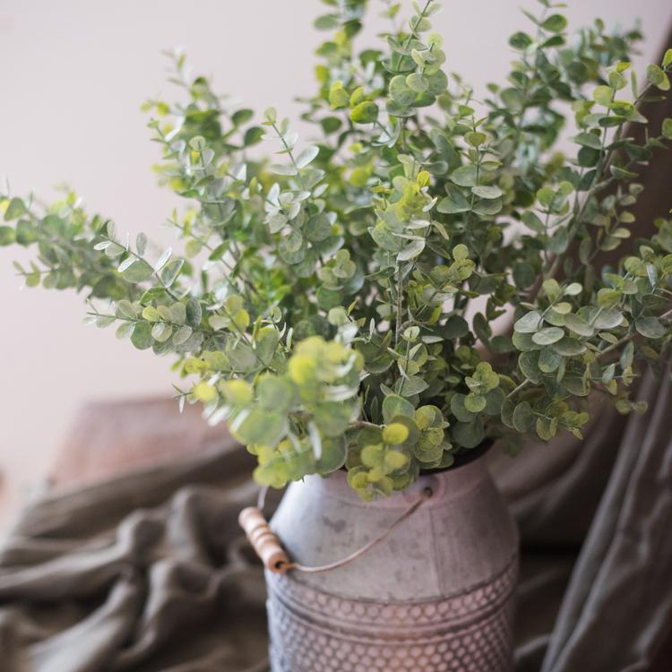 Artificial Faux Plant Eucalyptus Stem
