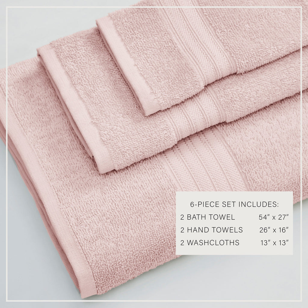 Cooper Collection Cotton Terry Bath Towel Set
