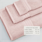 Cooper Collection Cotton Terry Bath Towel Set