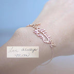 Personalized Handwriting Bracelet