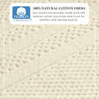 Giuliana Collection Checkered Jacquard Bath Towel Set