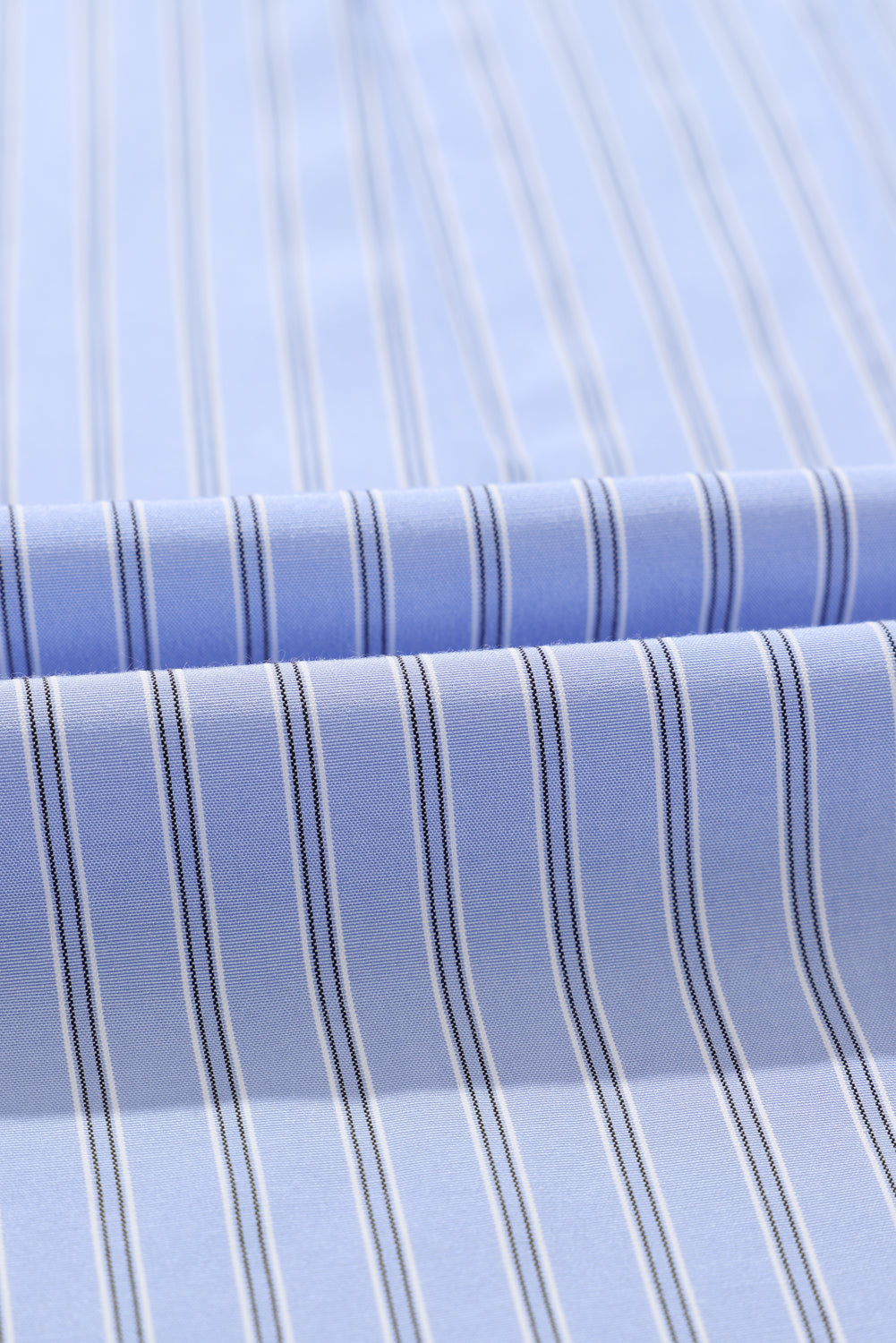 Stripe Long Sleeve Buttoned Shirt
