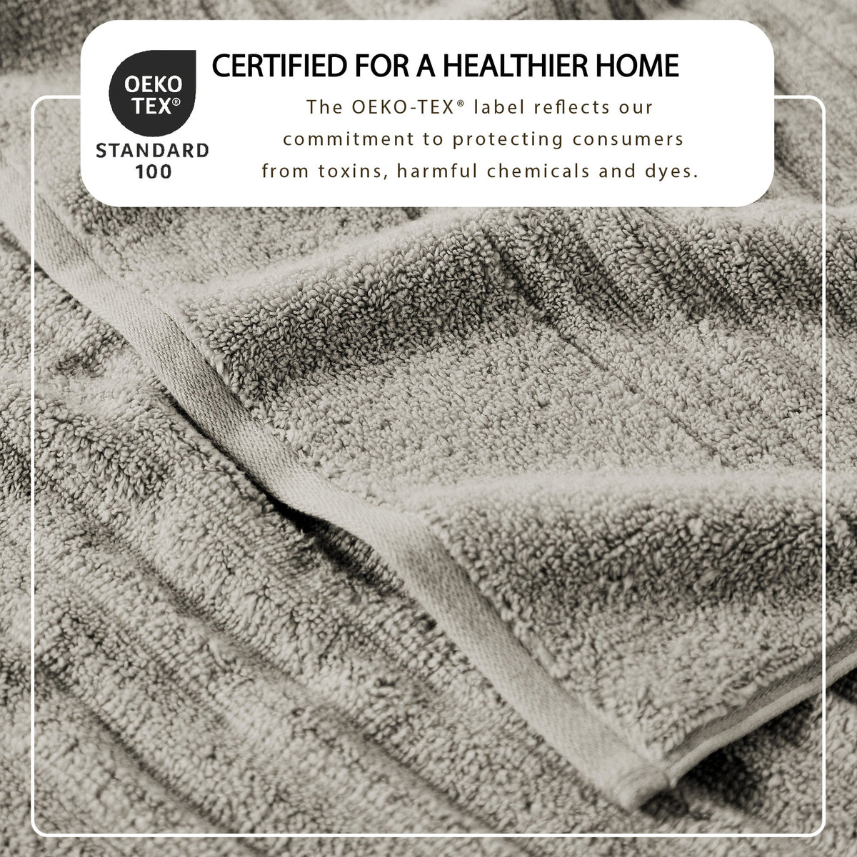 Karina Collection Luxury Combed Cotton Bath Towel Set