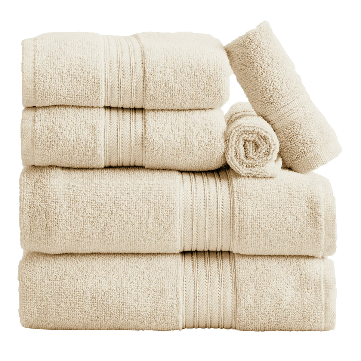 Cooper Collection Cotton Terry Bath Towel Set