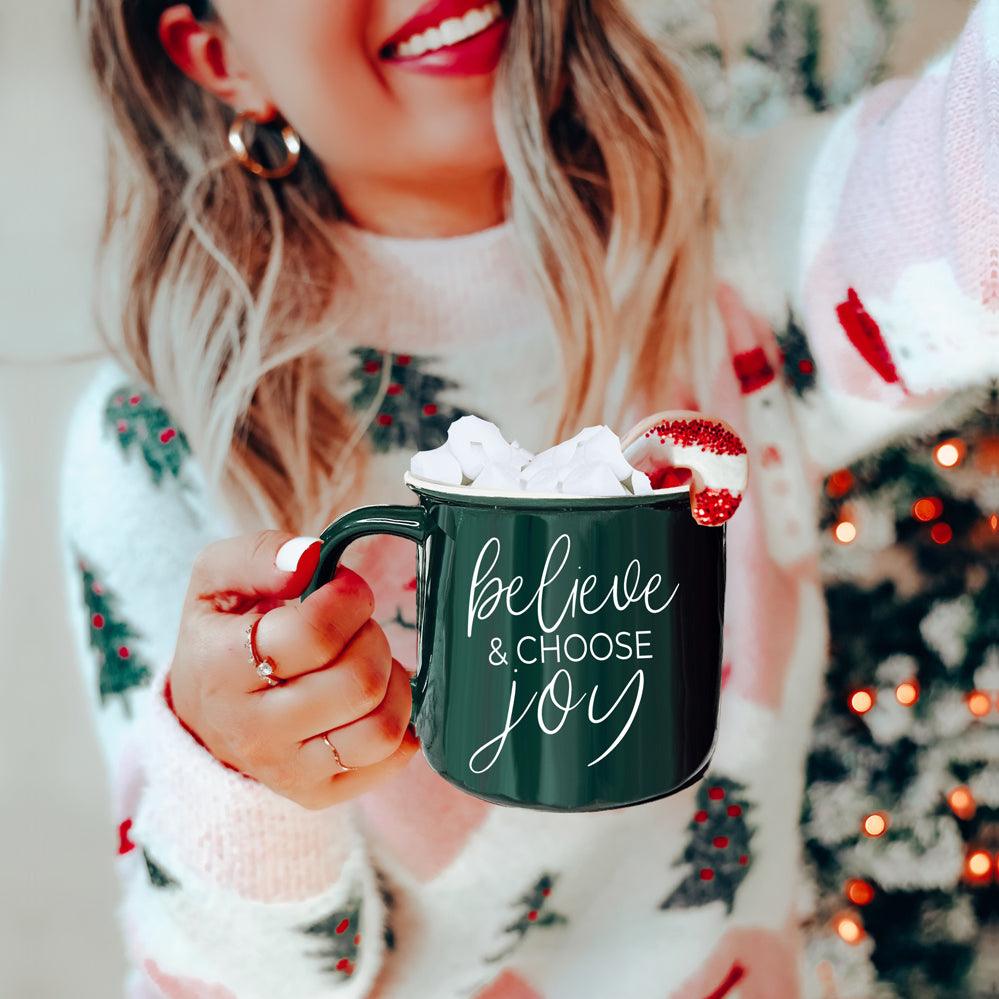 Believe & Joy Mug