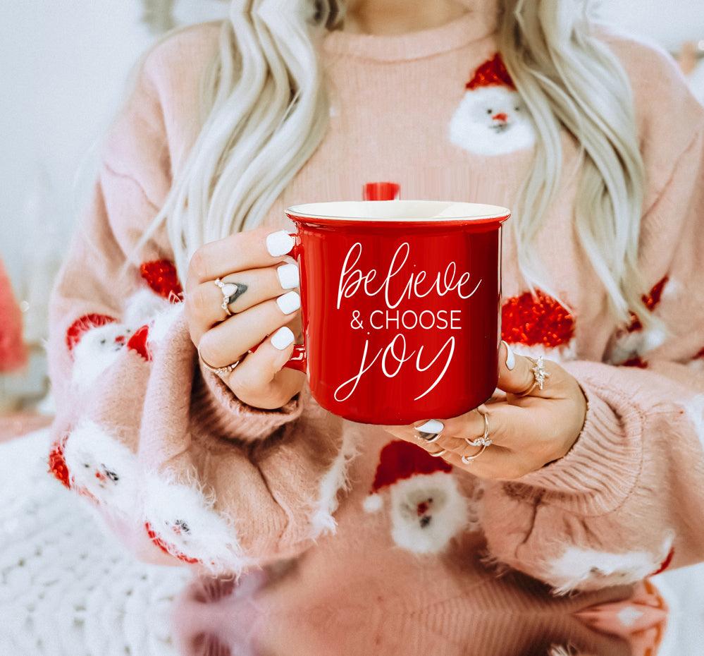 Believe & Joy Mug