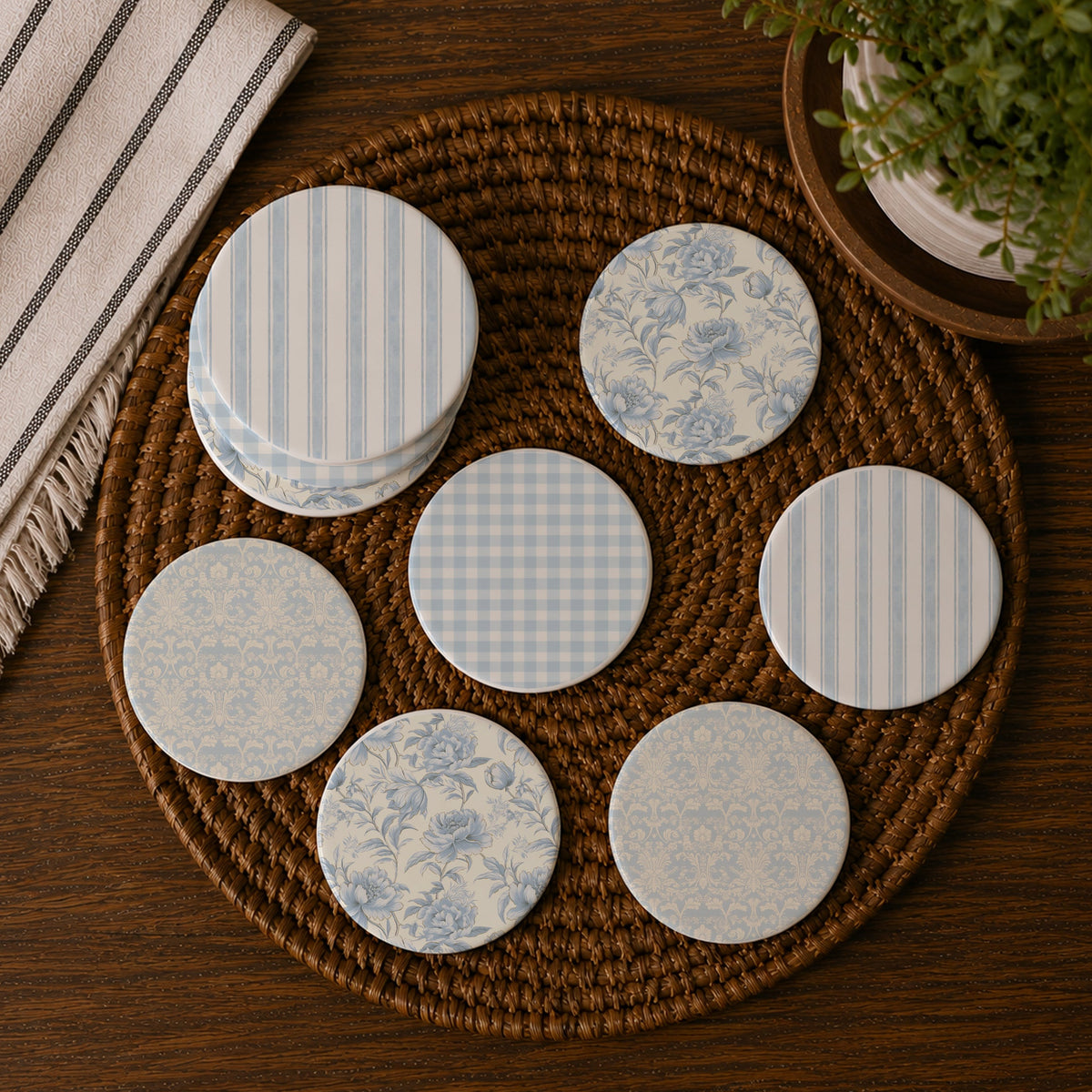 French Country Coasters