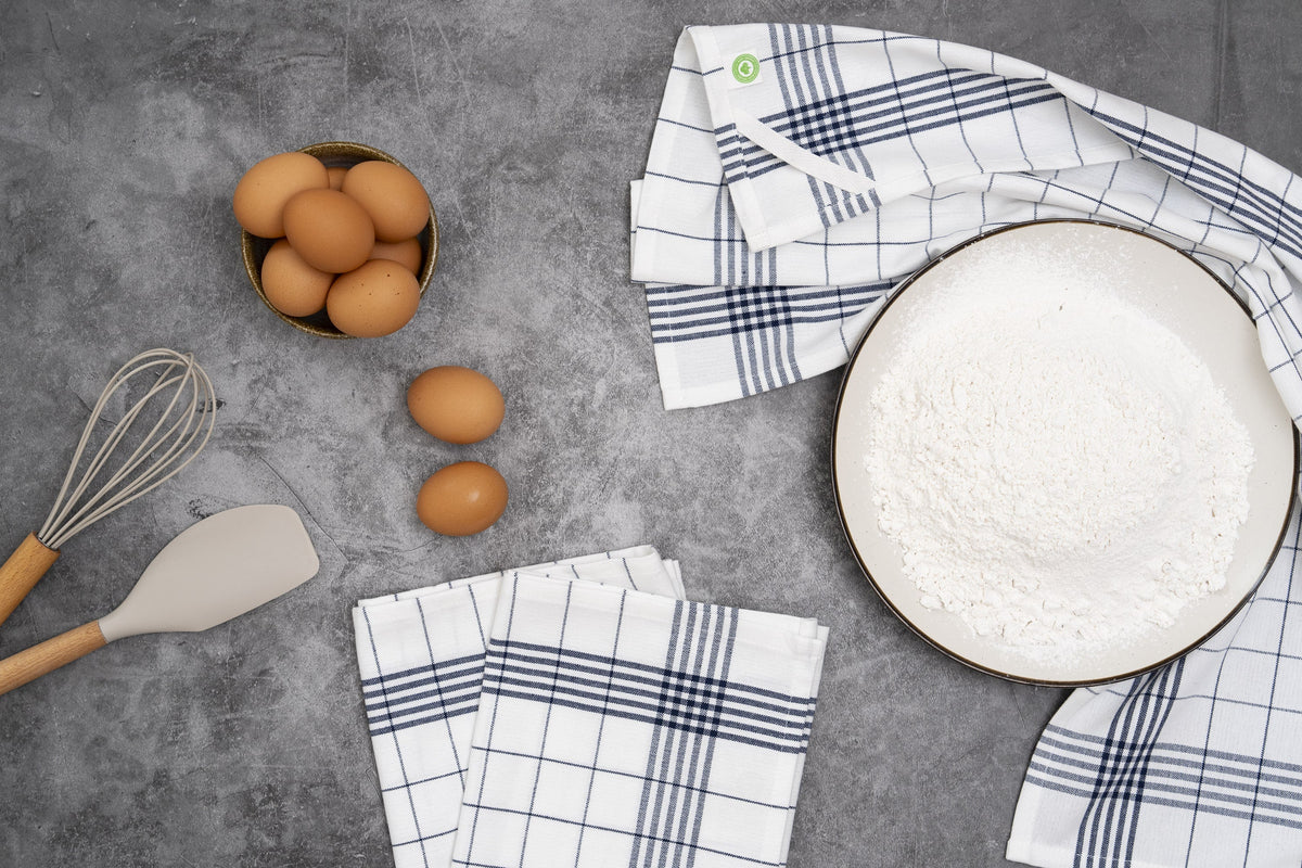 Farmhouse Cotton Tea Towels – Set of 6