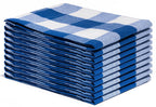Classic Plaid Kitchen Towels — Set of 6
