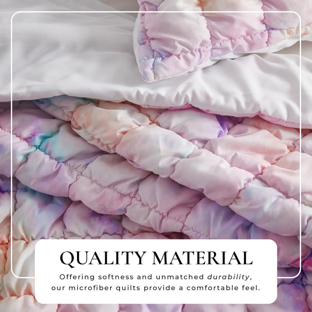 Marshmallow Texture Quilt Set - Marshmallow Collection
