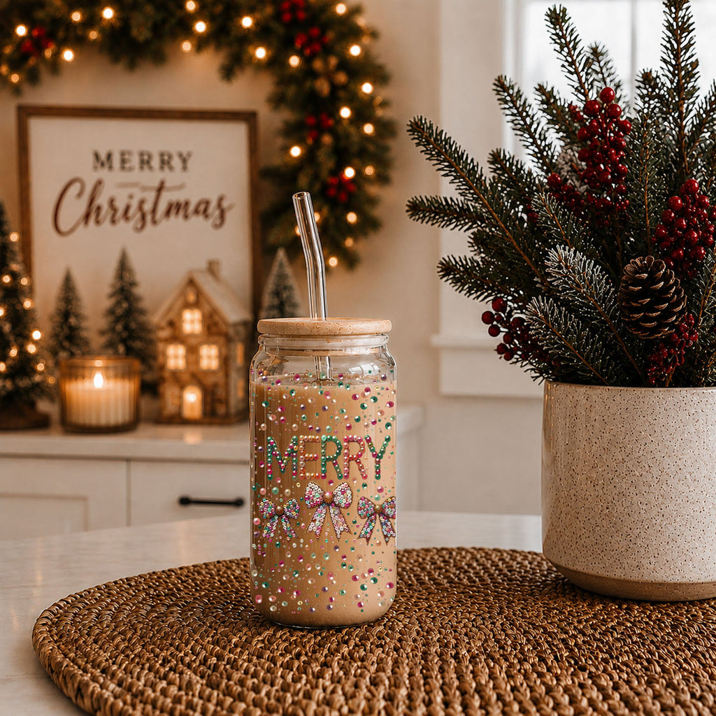 Sequin MERRY 17oz