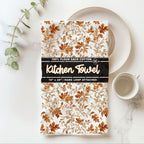 Classic Leaves Kitchen Towel