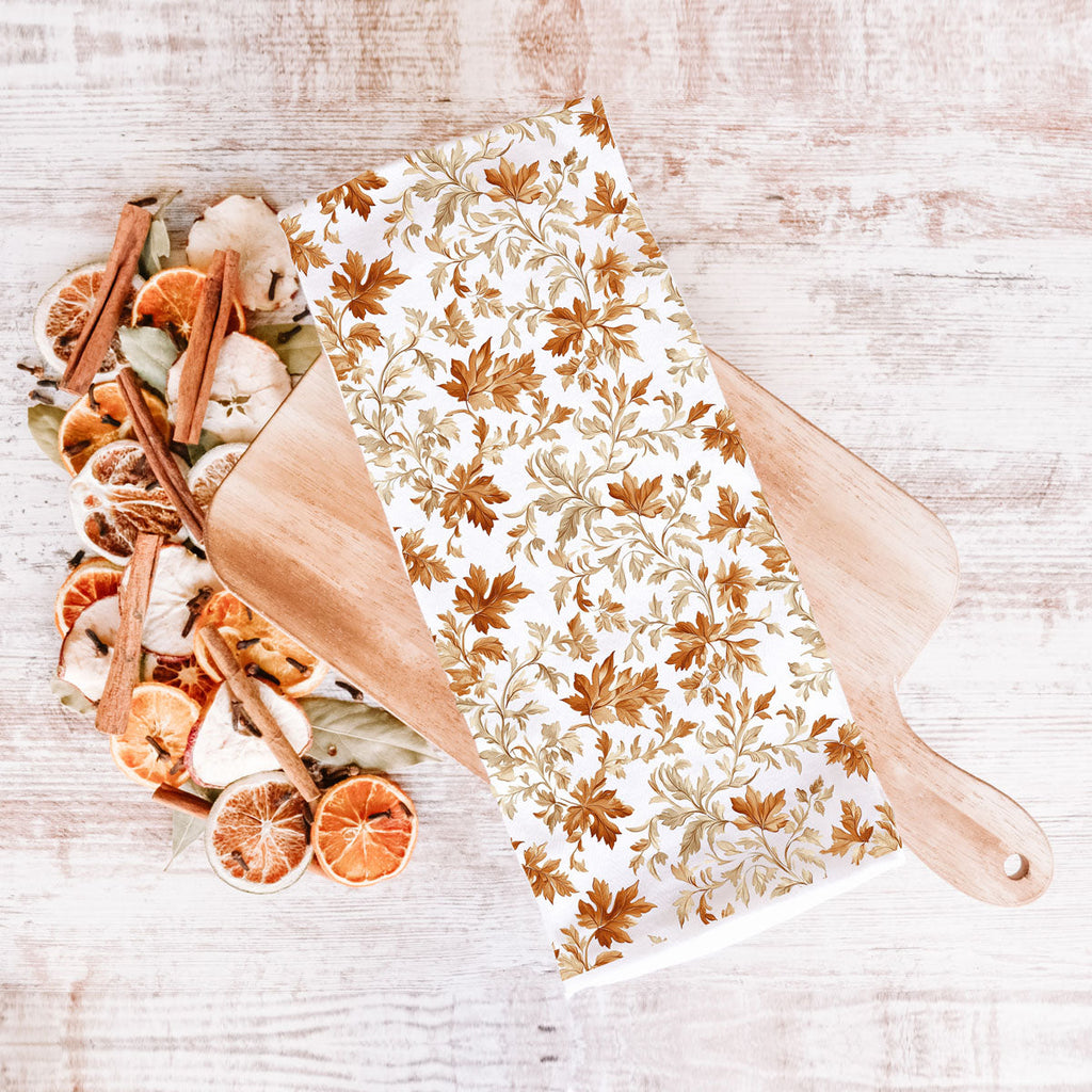 Classic Leaves Kitchen Towel