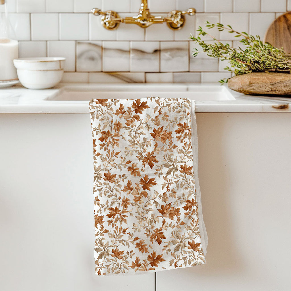 Classic Leaves Kitchen Towel