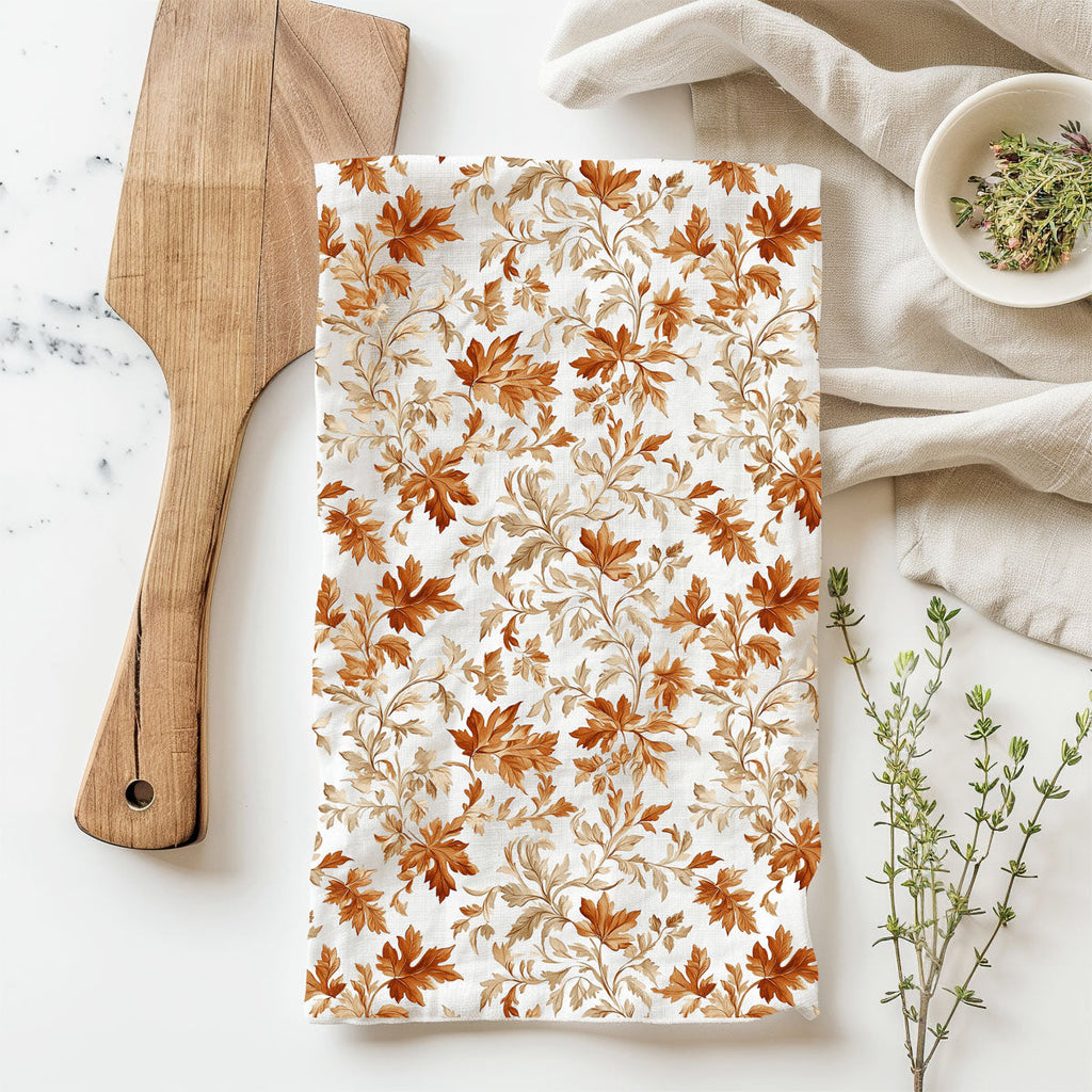 Classic Leaves Kitchen Towel