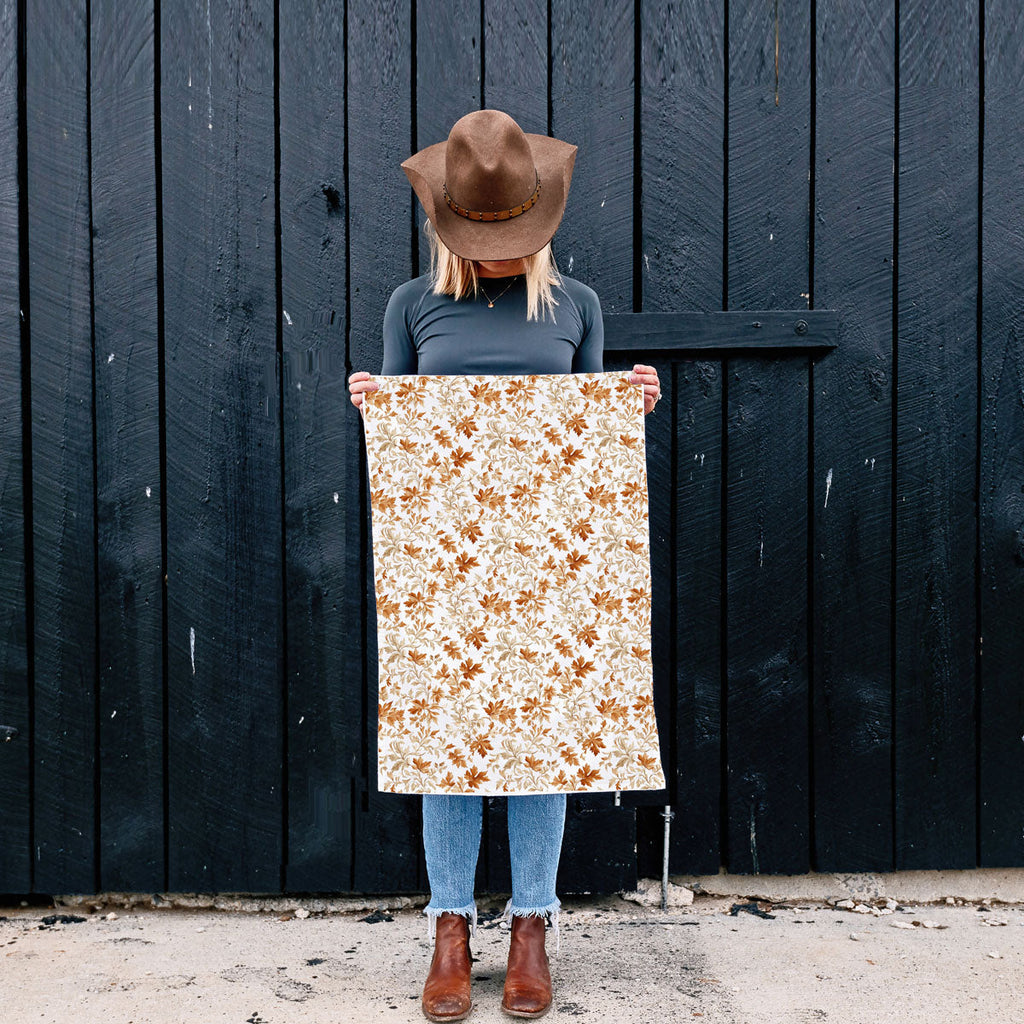Classic Leaves Kitchen Towel