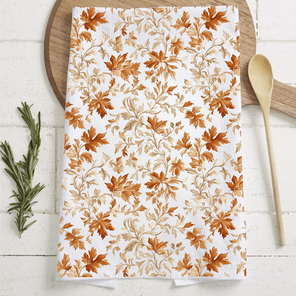 Classic Leaves Kitchen Towel