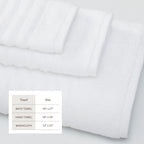Karina Collection Luxury Combed Cotton Bath Towel Set
