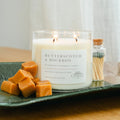 Butterscotch and Bourbon 3-Wick Soy Candle