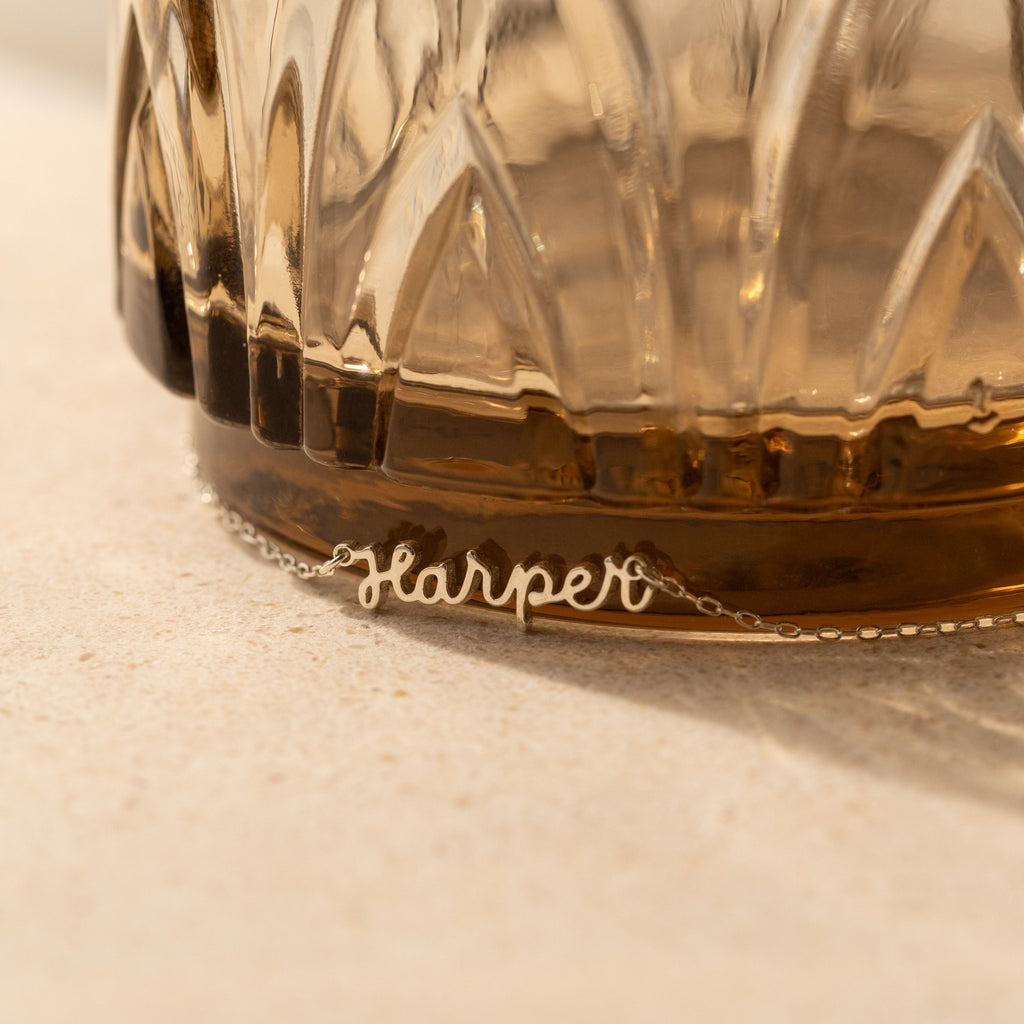 Custom Script Name Necklace