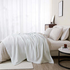 Mikala Cotton Waffle Weave Blanket
