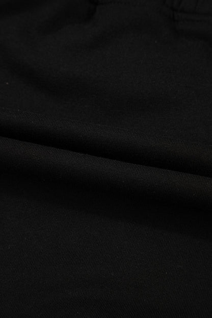 French Terry Drawstring Mini Skort