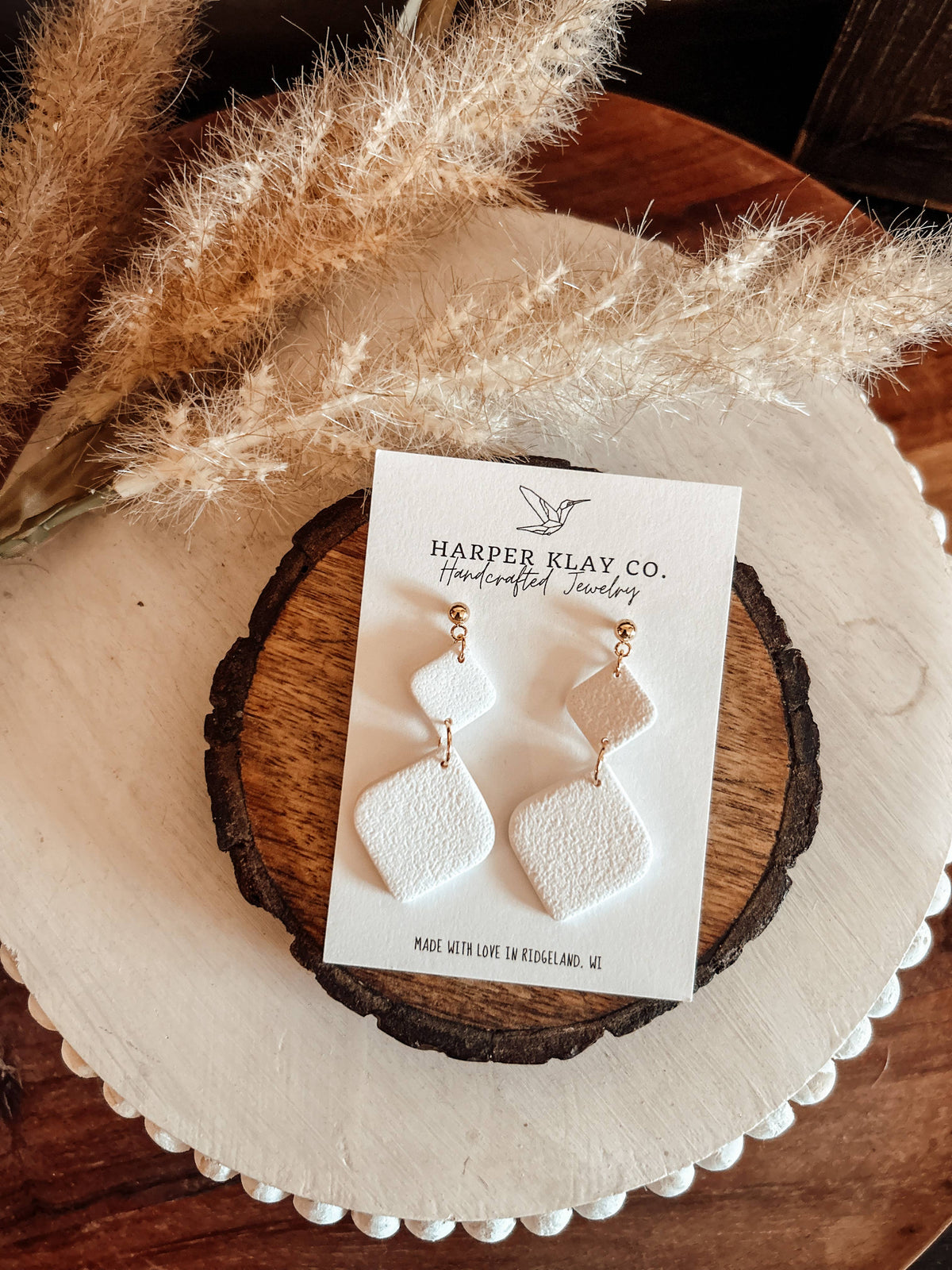 The Lynsey Set -  Polymer Clay Dangle Earrings