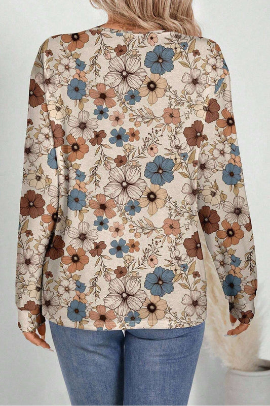 Floral Long Sleeve T-Shirt