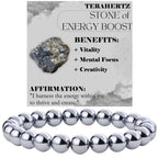 Handcrafted Natural Stone Beaded Bracelet