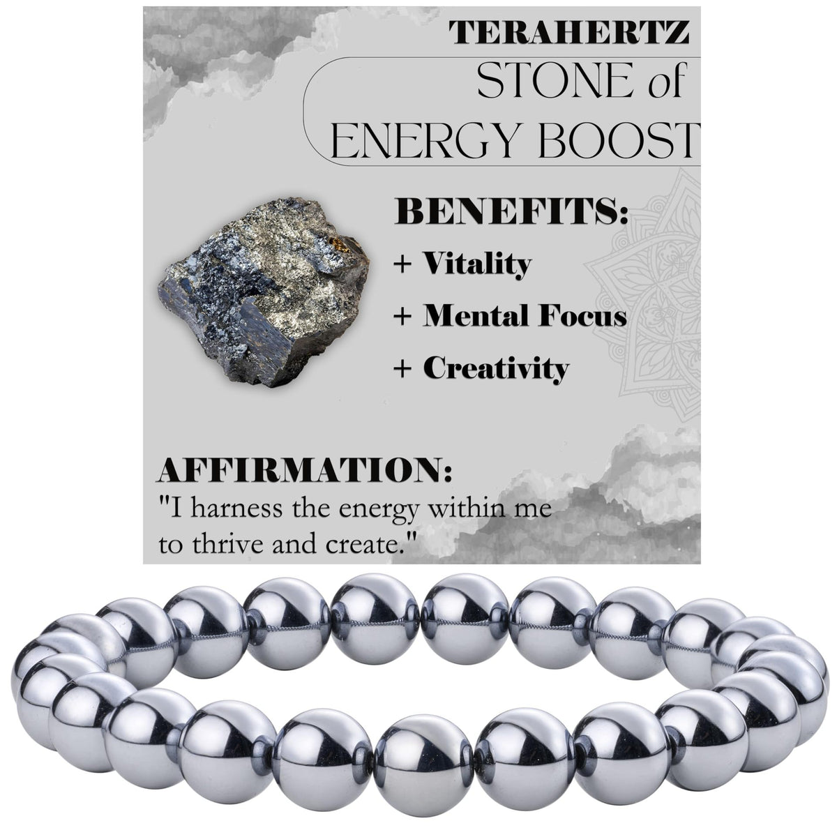 Handcrafted Natural Stone Beaded Bracelet