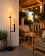 Iron Floor Candelabra