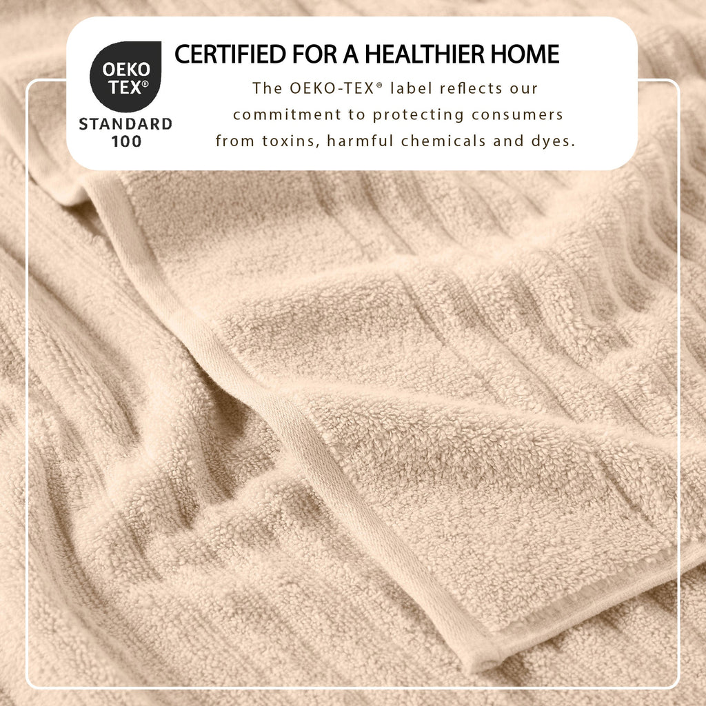 Karina Collection Luxury Combed Cotton Bath Towel Set