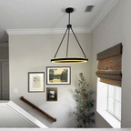 Adjustable Round Chandelier
