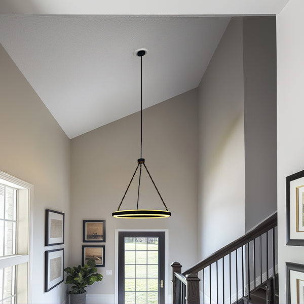 Adjustable Round Chandelier