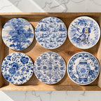 Chinoiserie Ceramic Coasters
