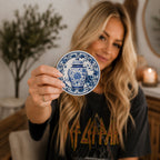 Chinoiserie Ceramic Coasters